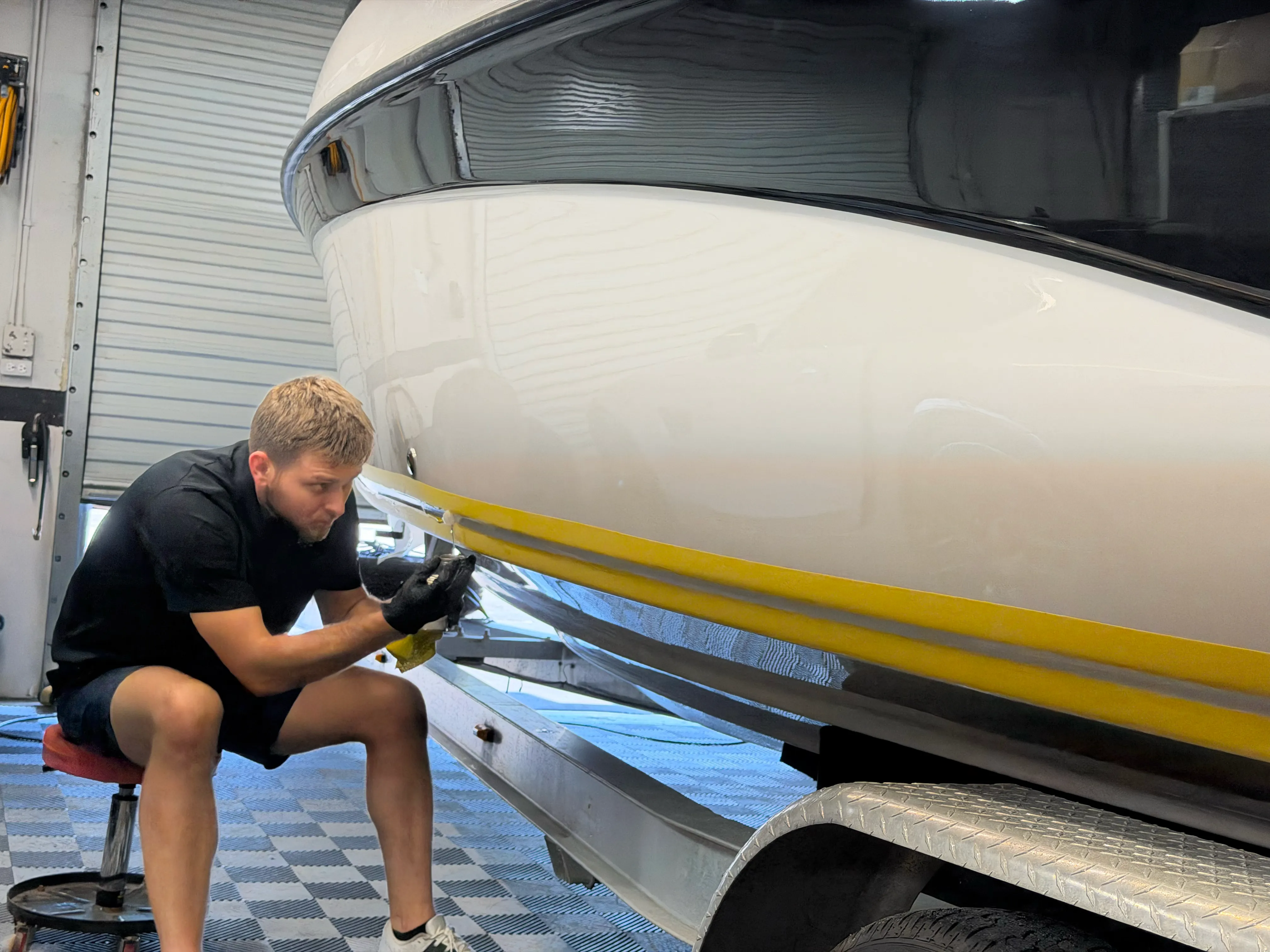 Boat protection install by Alset Custom
