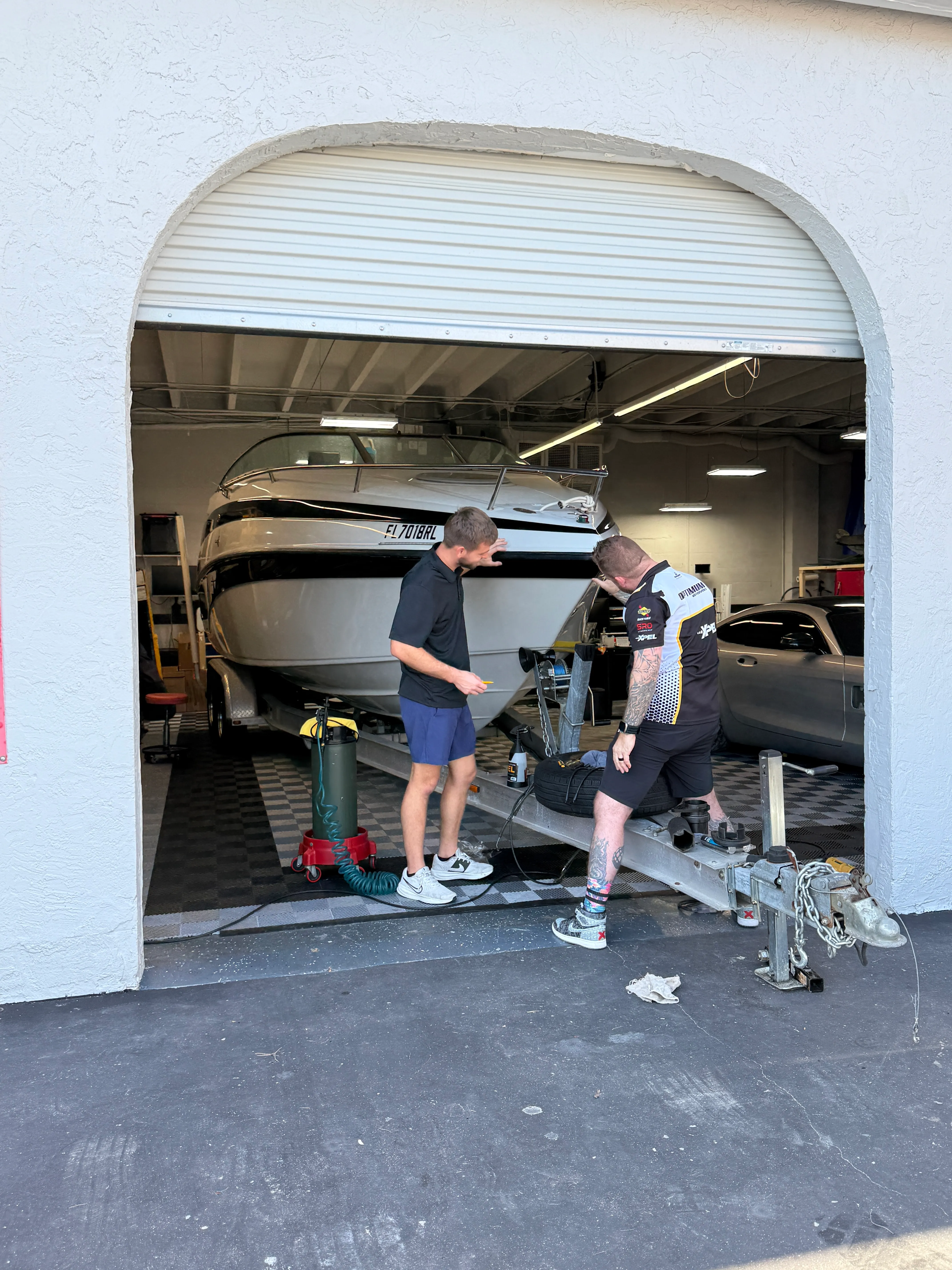 Boat protection install by Alset Custom