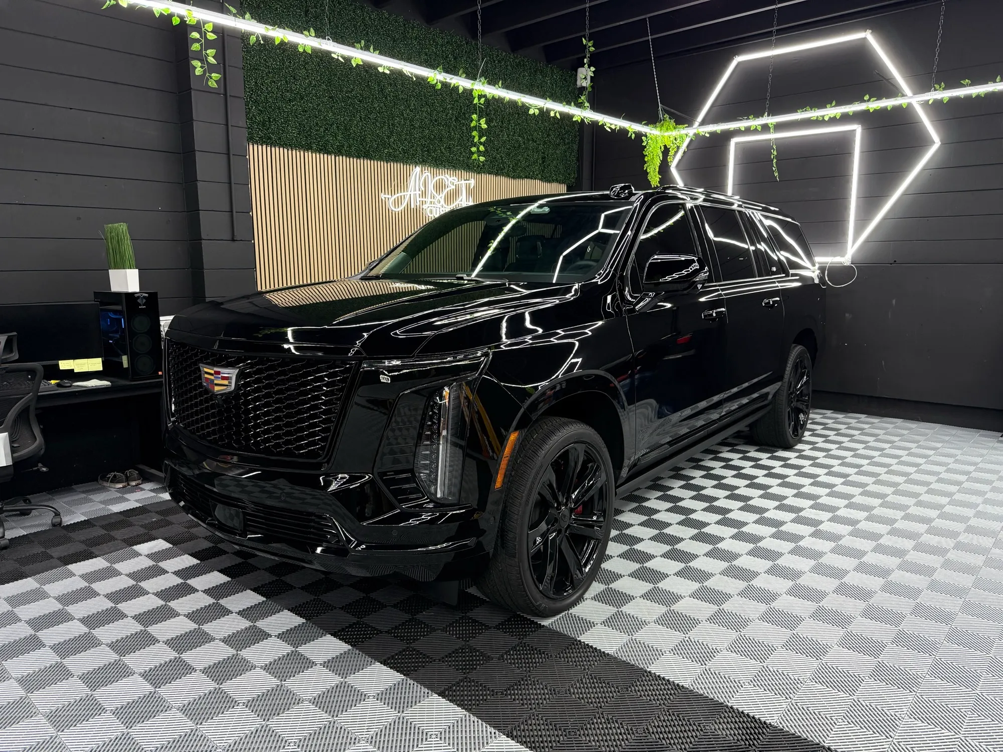 Cadillac PPF install — Alset Custom Sarasota