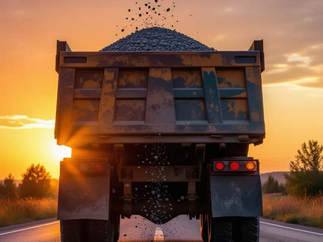 Sarasota's dump truck boom and car damage from debris