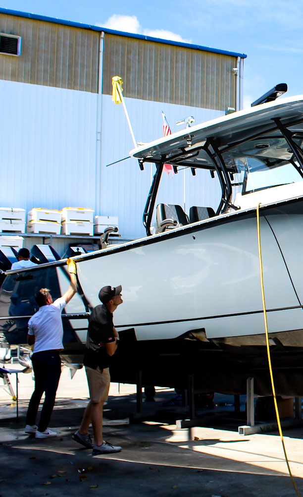 paint protection installation for boats watercraft ALSET Custom paint protection services